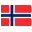 Bandera en Noruego